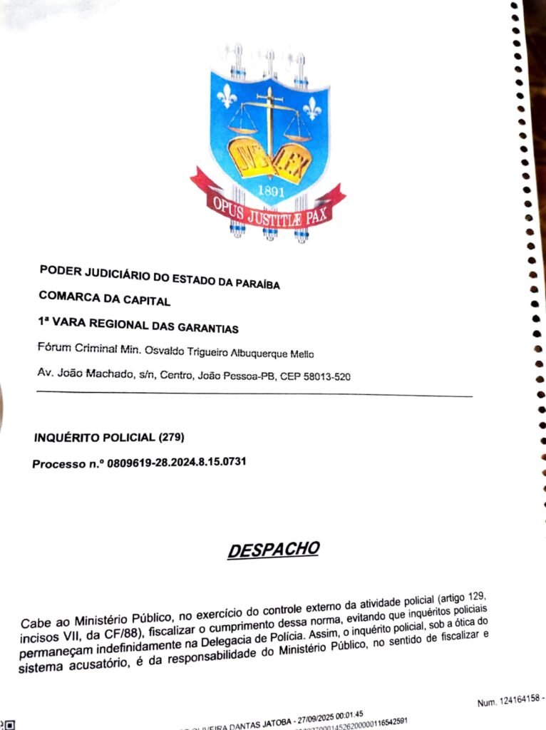 Juiza Determina Que Polícia Civil Em Lucena Qualifique E Interrogue Membros Da Orcrim, Supostamente Instalada Na Colônia De Pescadores – Confira